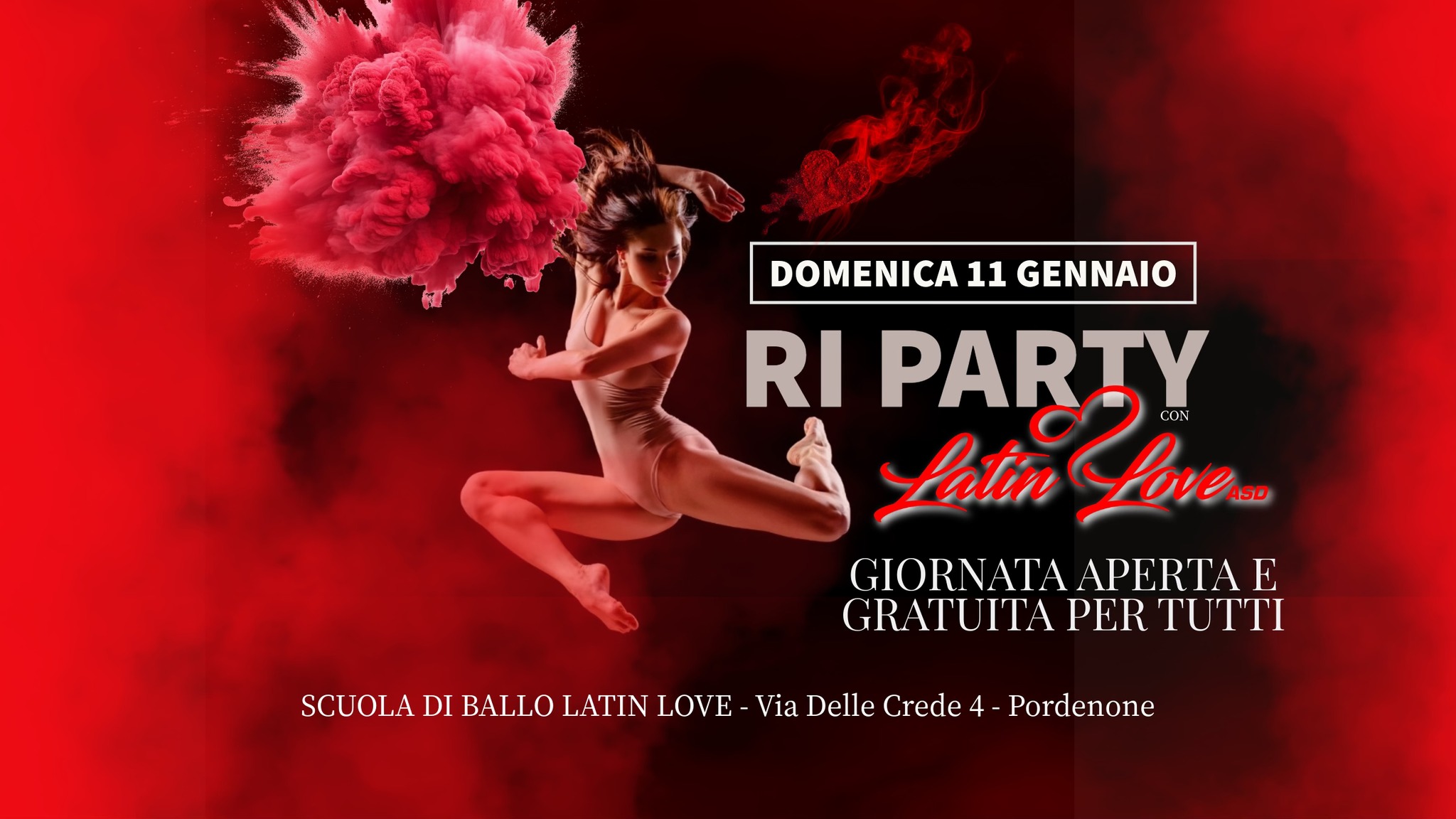 RI PARTY con LATIN LOVE - OPEN DAY 2026
