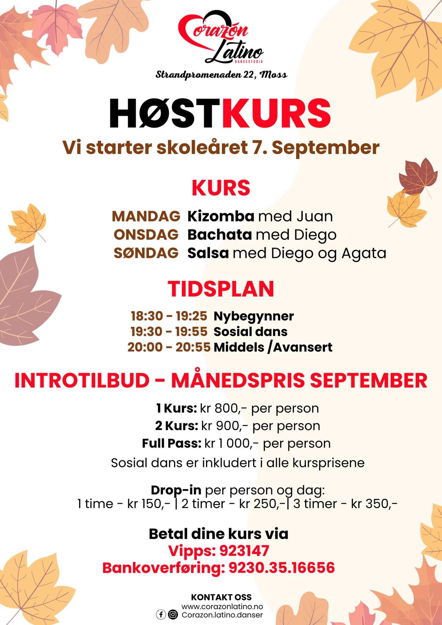 HØSTKURS - September