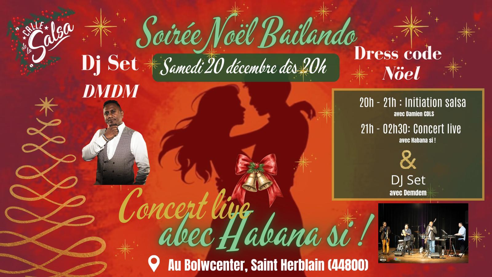 Soirée Noël Bailando, au BowlCenter