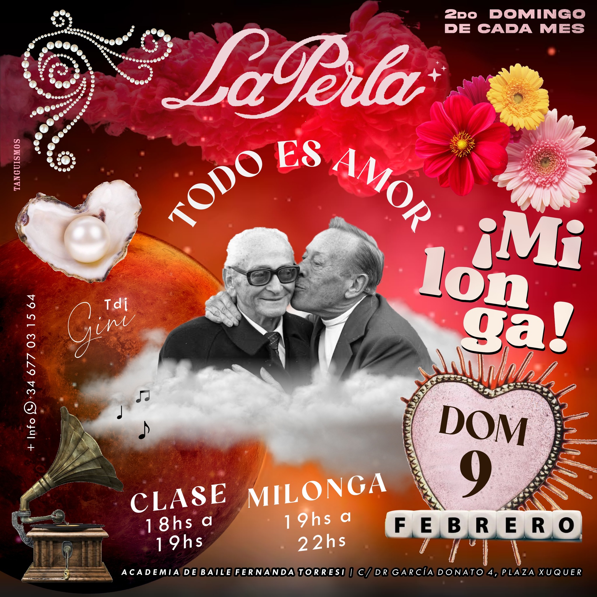 🎶 ¡Milonga! 🫧 La Perla ♥️ Todo es Amor 💕 ed. Febrero