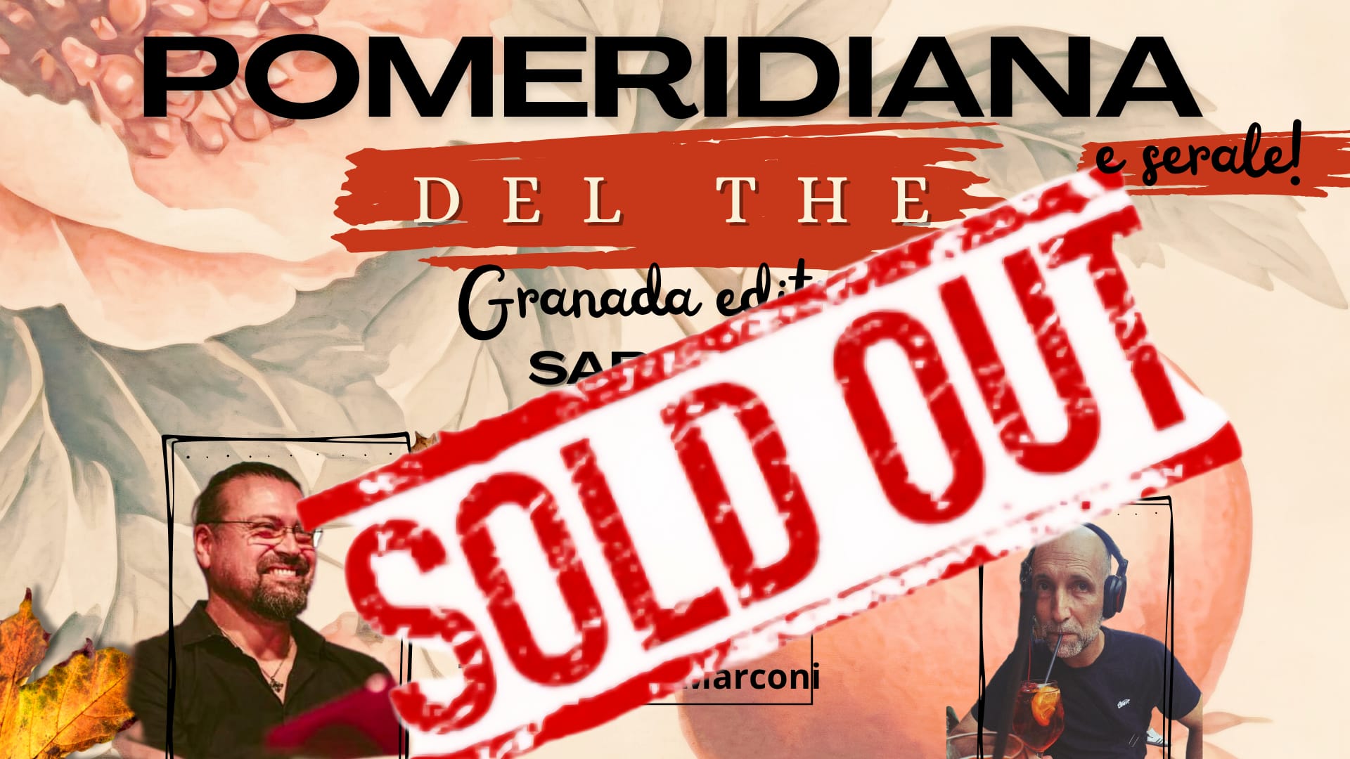 Milonga del THE: "Granada infusion" edition
