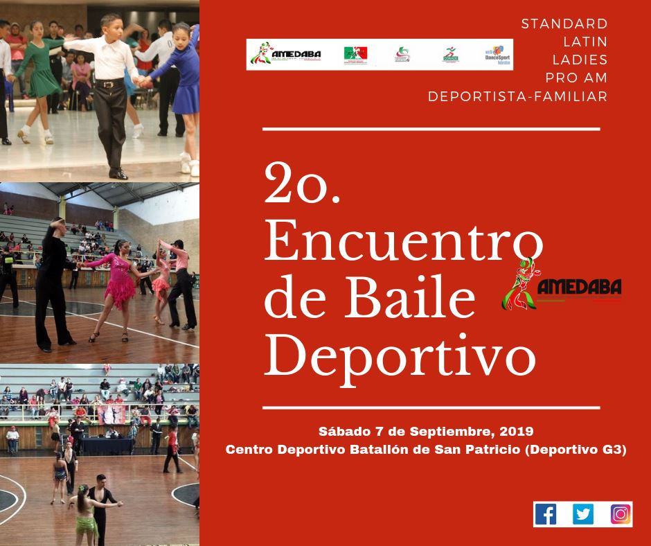 2o. Encuentro de Baile Deportivo 2019