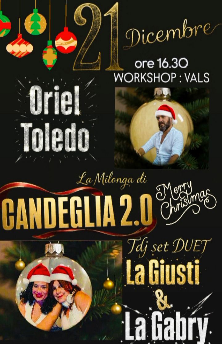 Candeglia 2.0 Mary Christmas 🎅‼️ stage con ORIEL TOLEDO ⭐ Tdjset Duet La Gabry e La Giusti ⭐