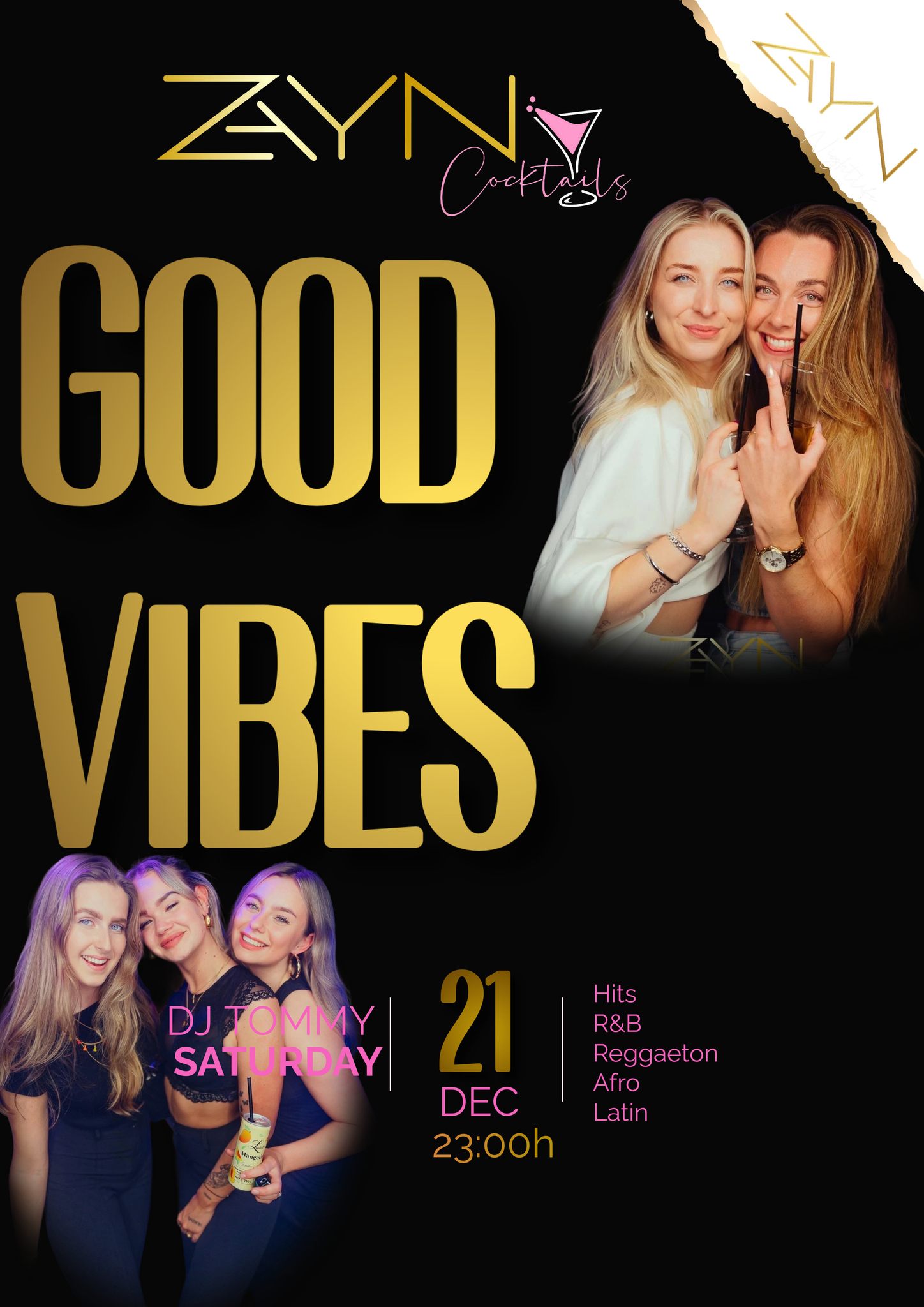 Zayn Lounge Good Vibes