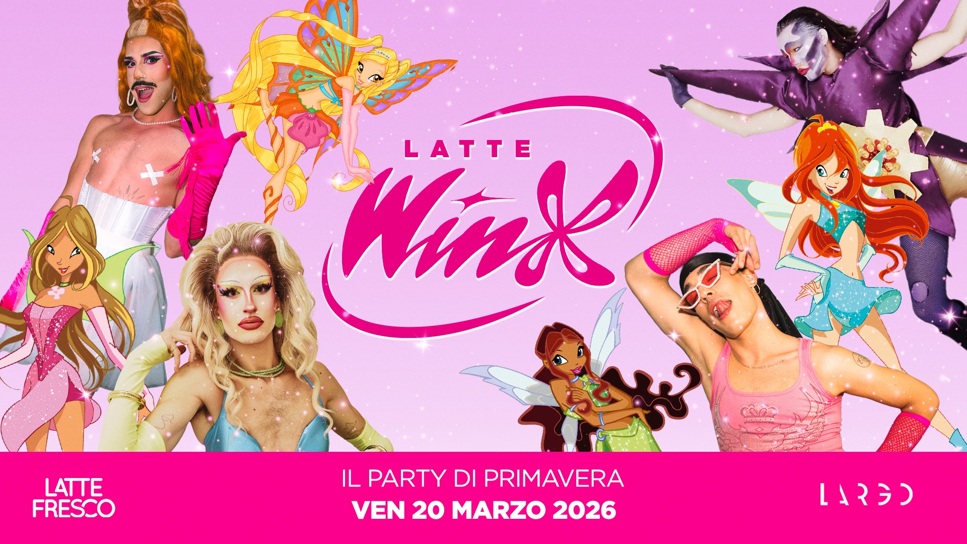 LATTE WINX - Il party di primavera