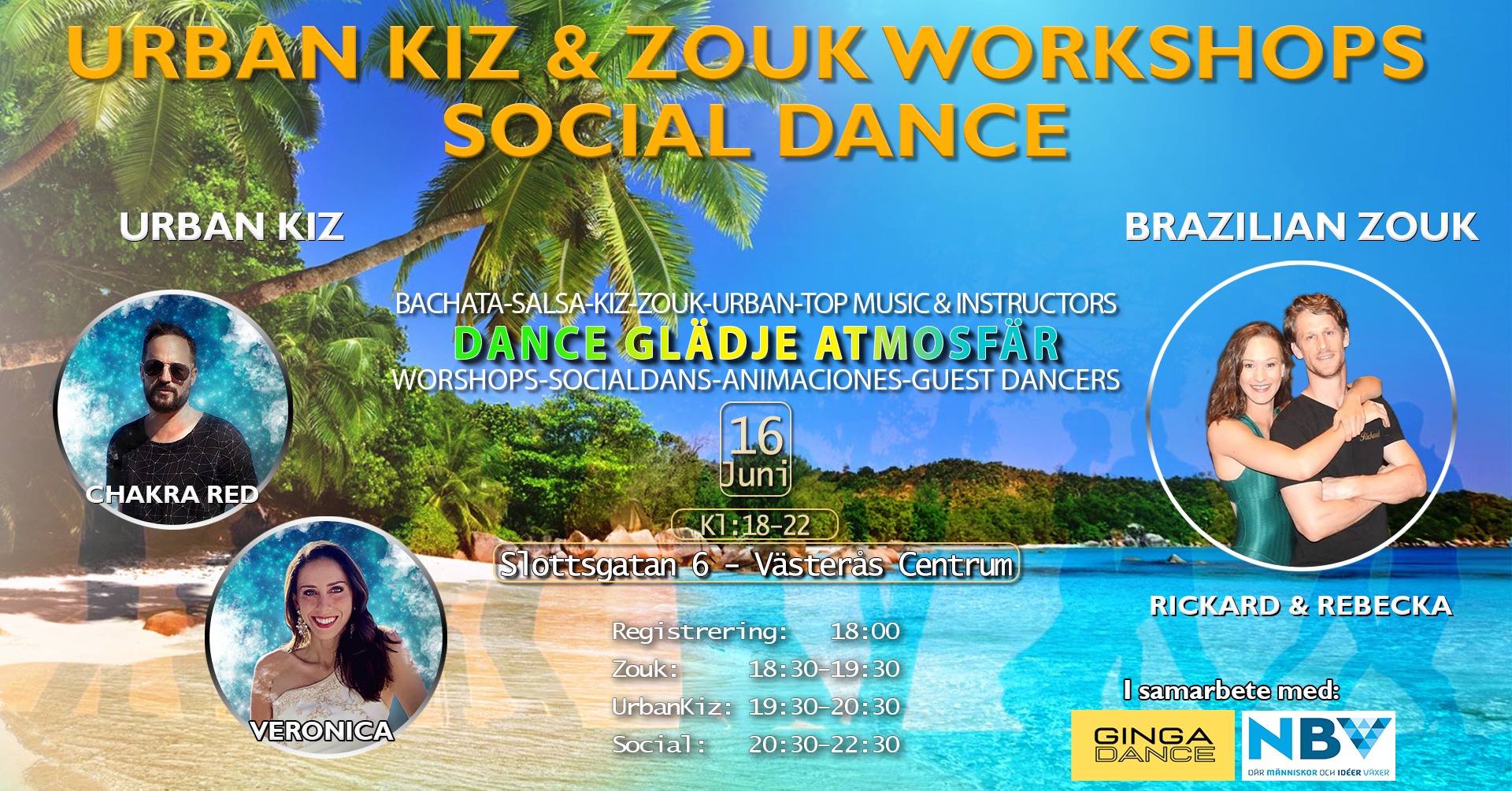 Kiz & Zouk workshops + Social