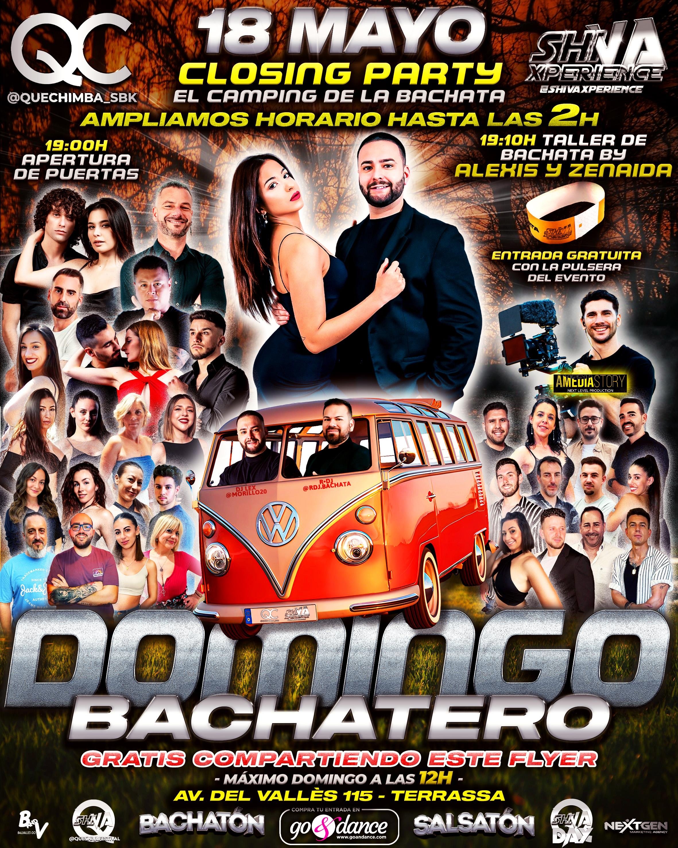 Domingo 18 de Mayo - Closing Party El Camping de la Bachata