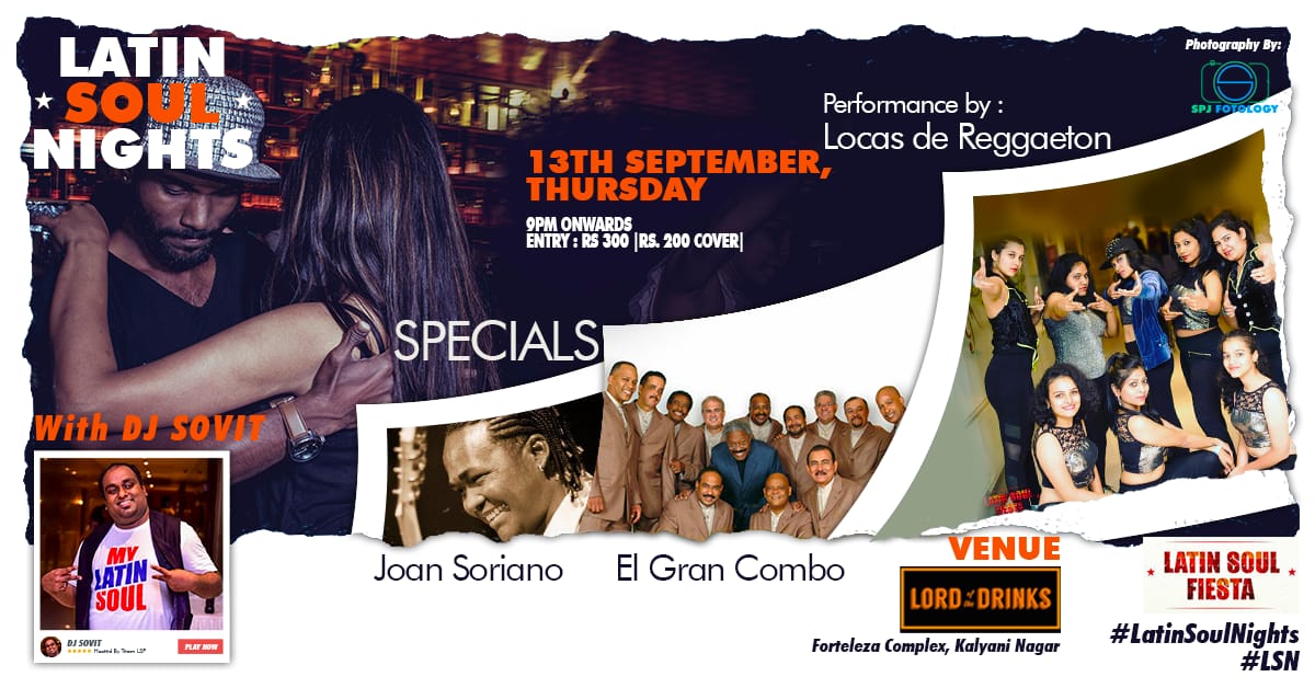 Latin Soul Nights - El Gran Combo & Joan Soriano Special