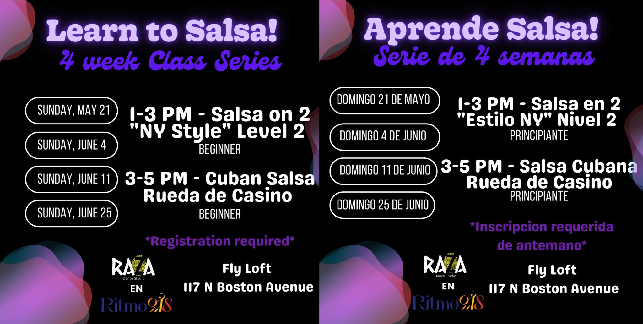 💥Salsa Series #2 Kickoff NY & Cuban Style💥