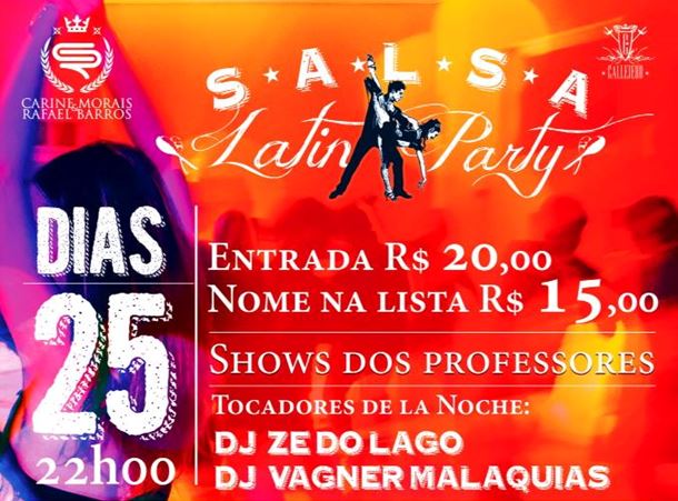 Latin Party - BAILE 25 01 2014