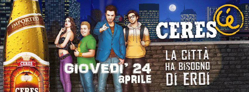 Giovedi 24 serata da urlo al malaluna..CERES PARTY..una sera all'insegna del divertimento...doppia pista caraibico e commerciale..ingresso G