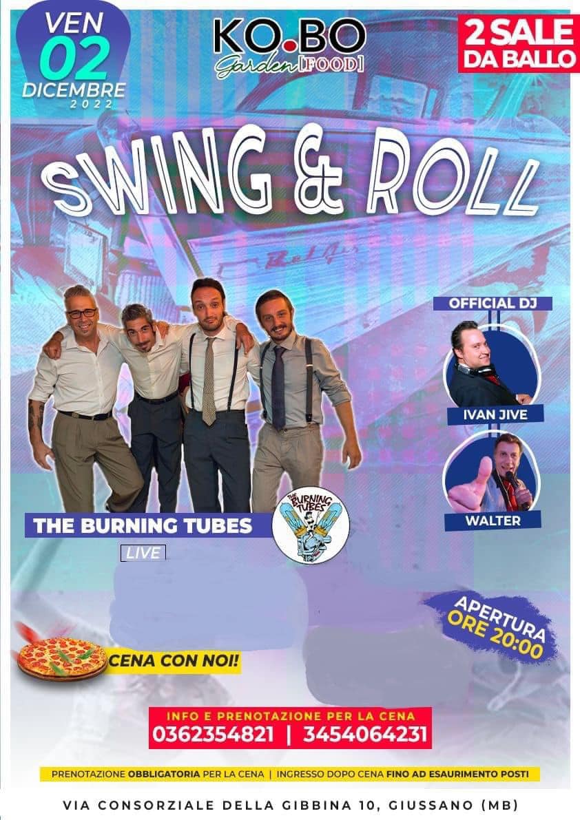 Swing & Roll Party Night - The Burning Tubes
