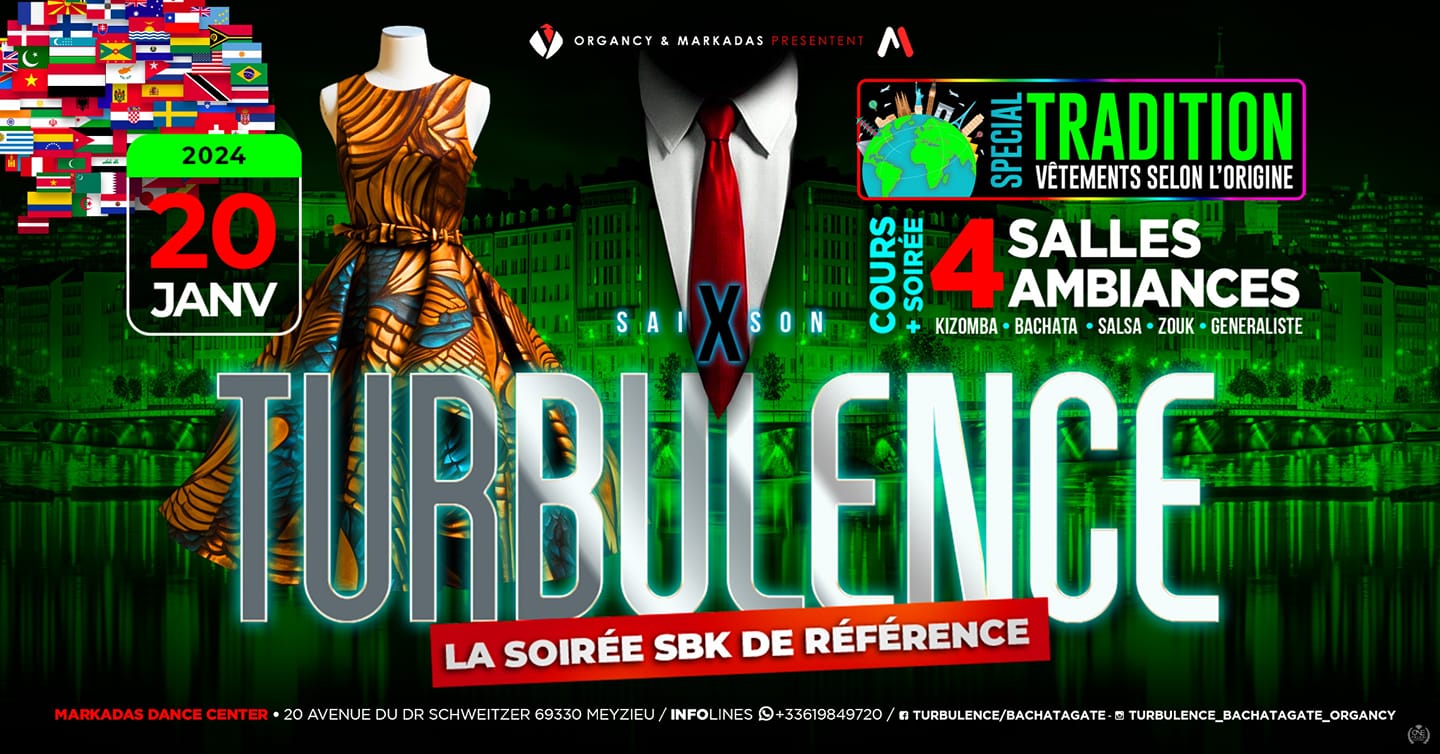 Soirée Turbulence Saison 10 4 Salles 4 ambiances