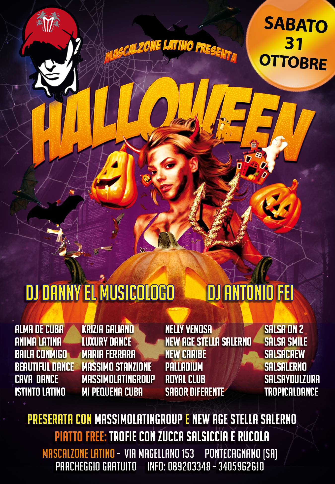 Halloween al Mascalzone Latino