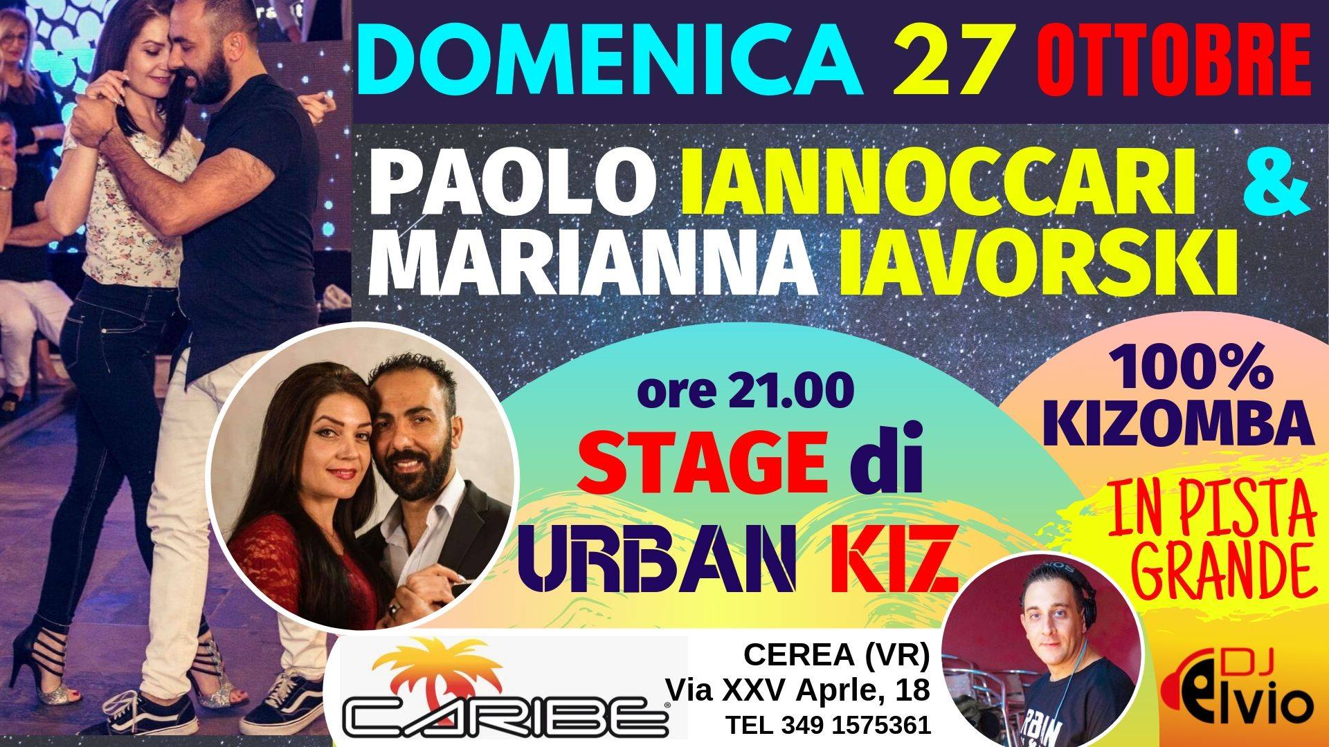 P. IANNOCCARI & Marianna al Caribe-Stage+Kizomba Pista Grande