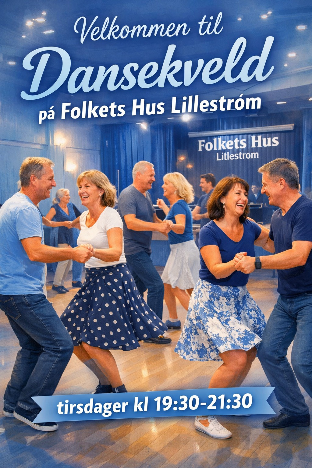 Dansekveld på Folkets Hus, Lillestrøm