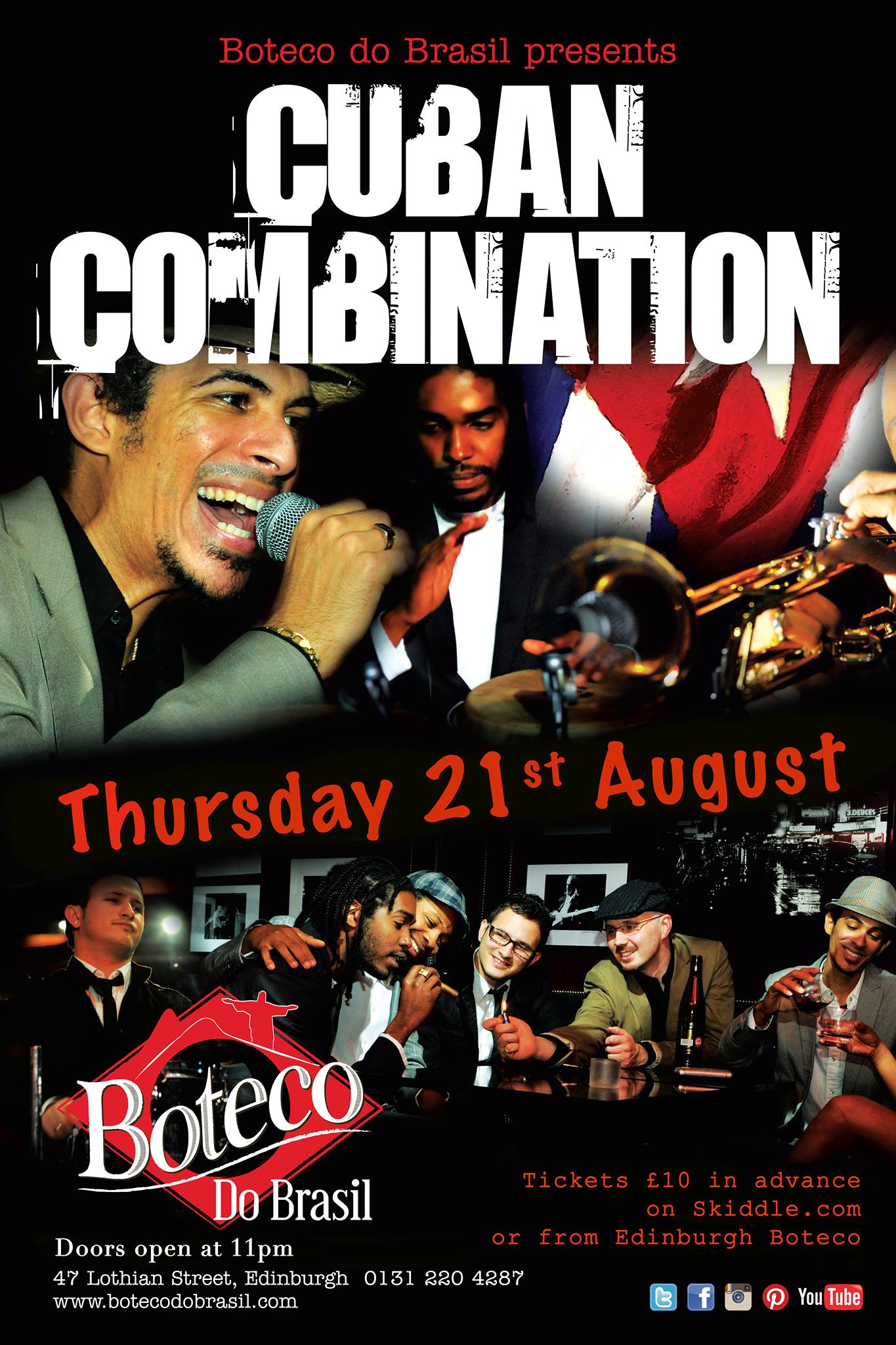 Special Latin dance Day plus Cuban Combination Gig