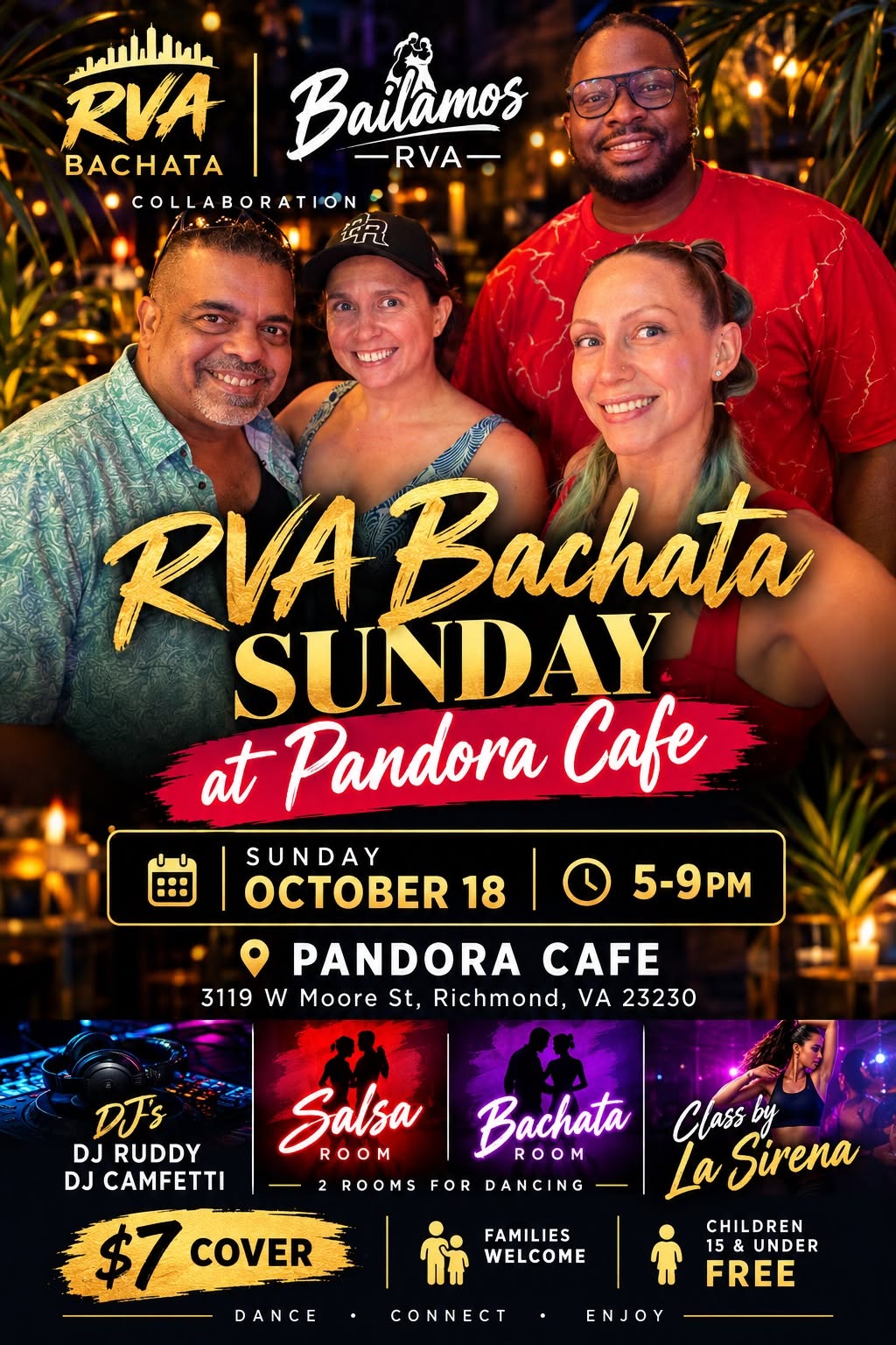RVA Bachata x Bailamos RVA Sunday!