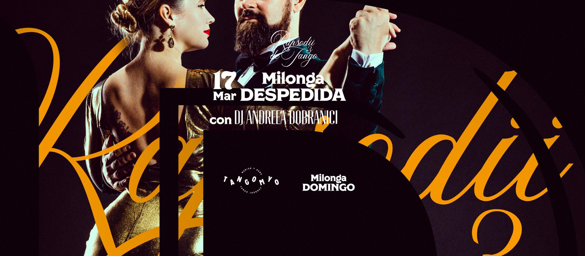 Milonga DESPEDIDA Rapsodii de Tango 3
