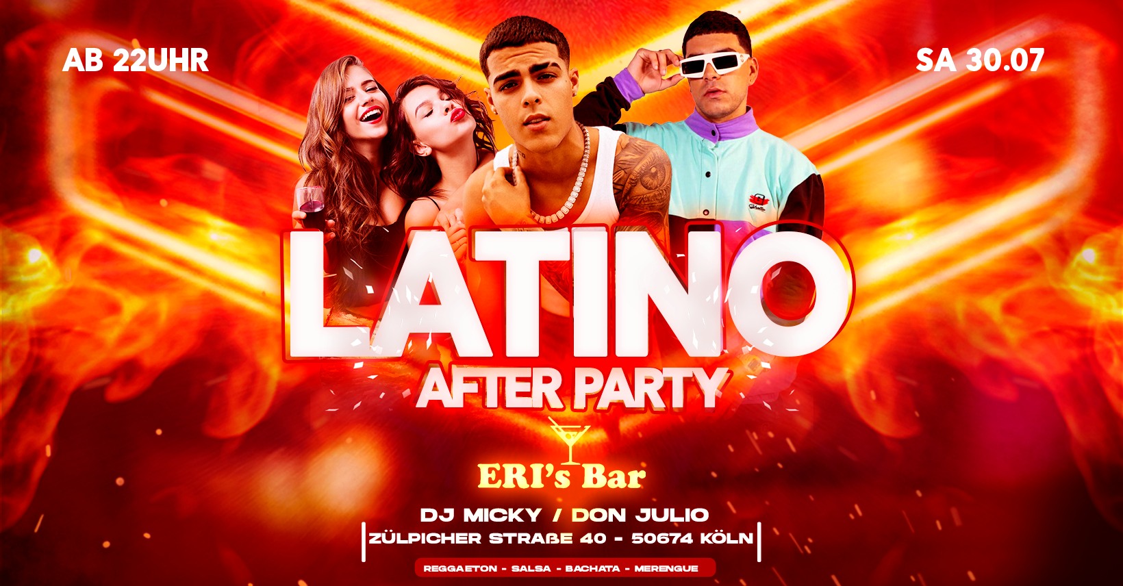 Latino After Party SA 30.07.