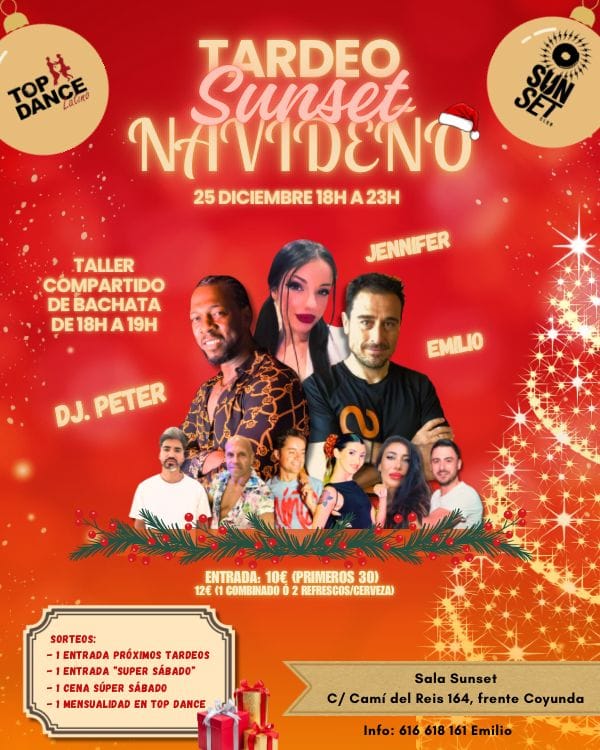 "Sunset" TARDEO NAVIDEÑO