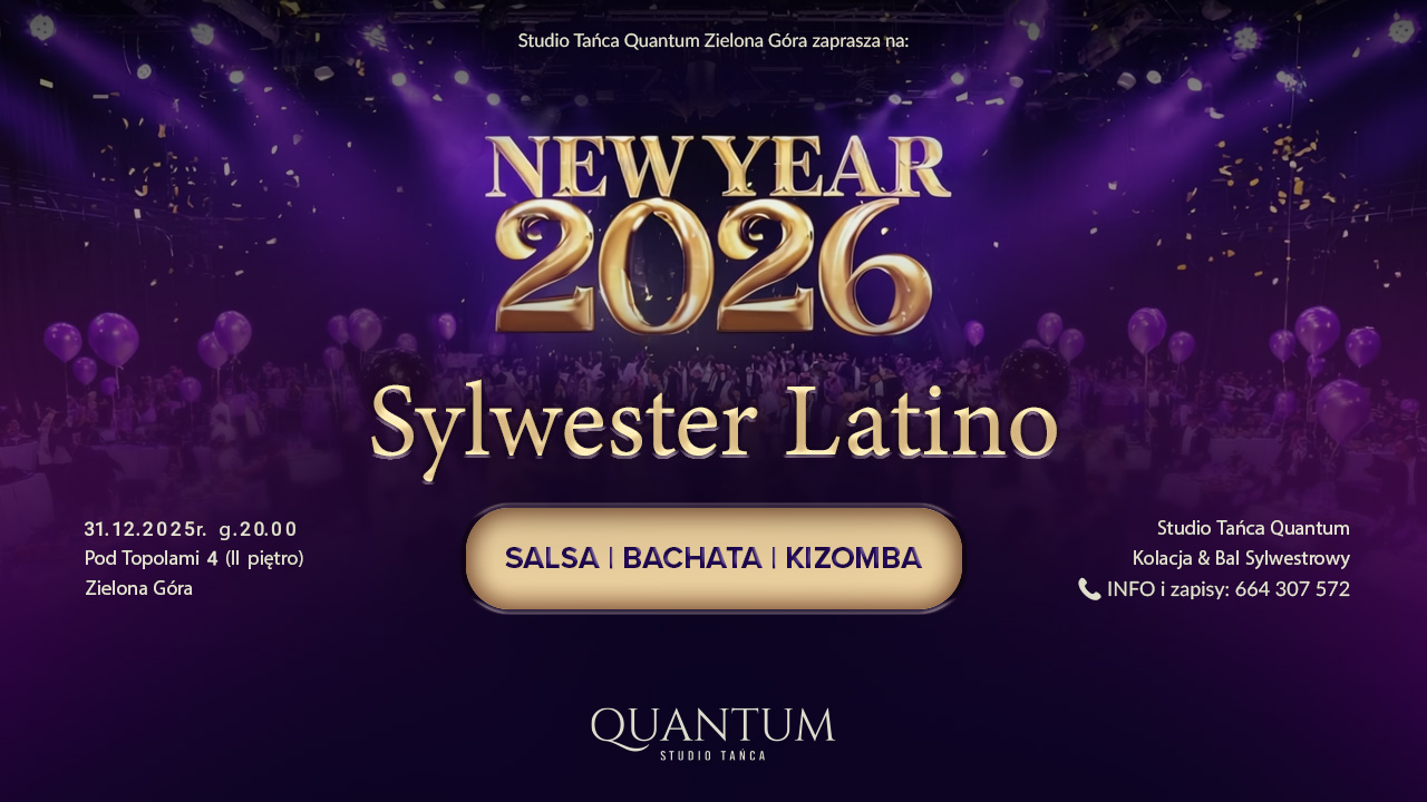 Sylwester Latino w ZG‼️🙀 Ostatni dzień NAJNIŻSZEJ CENY! 🎁 Nie przegap!