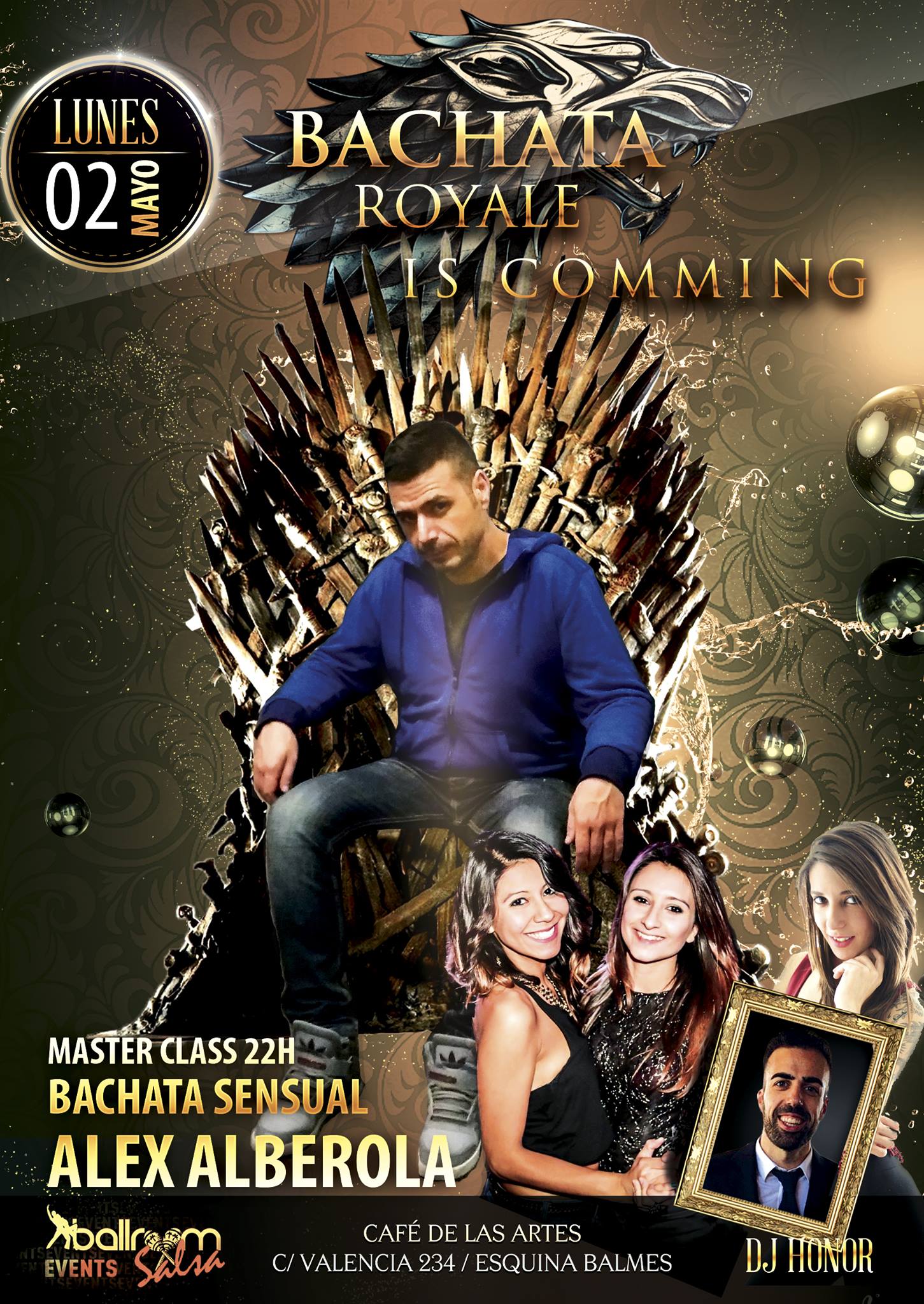Bachata Royale - Lunes 2 de Mayo