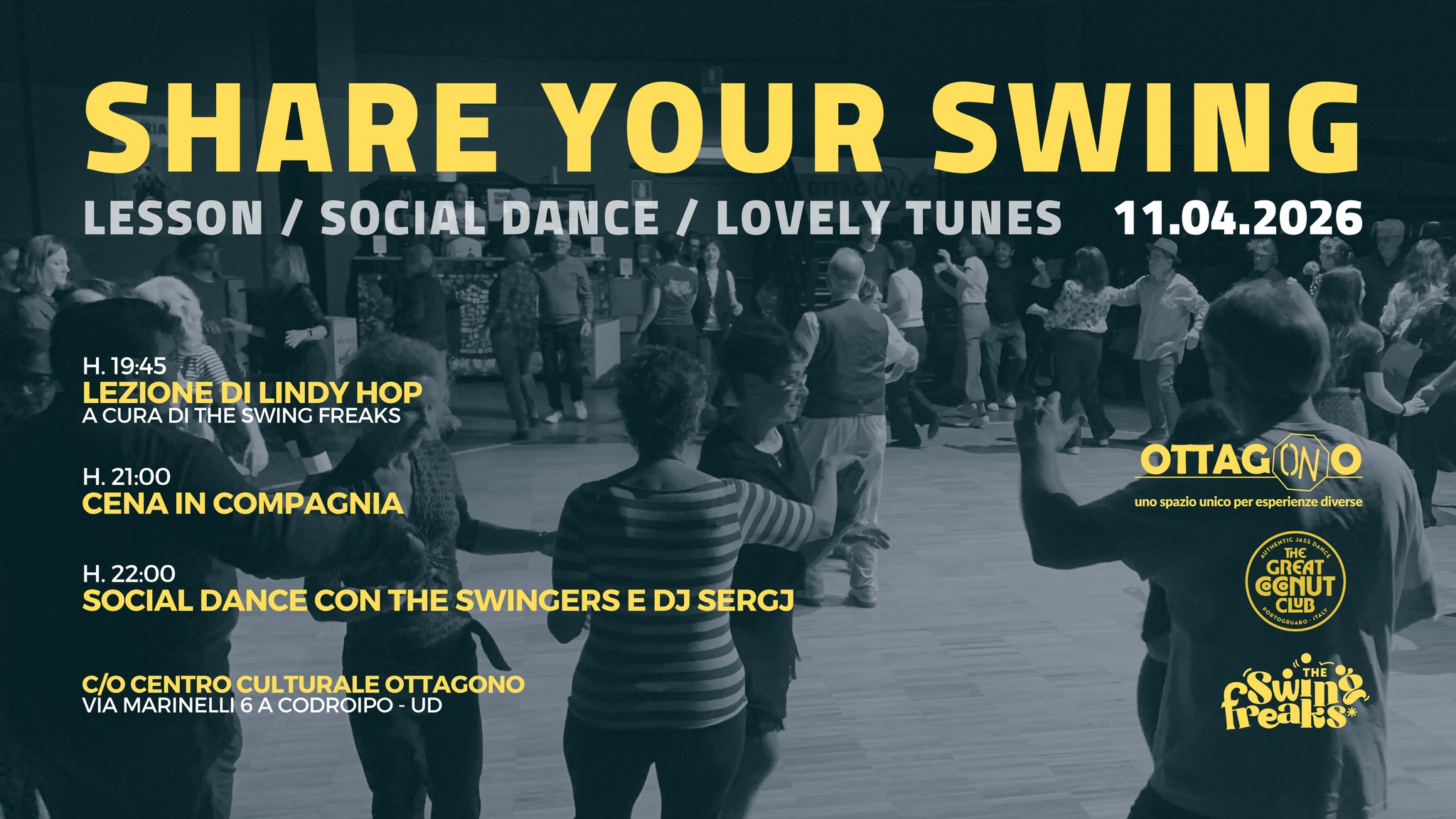 🎷 SHARE YOUR SWING ULTIMO APPUNTAMENTO 🎷