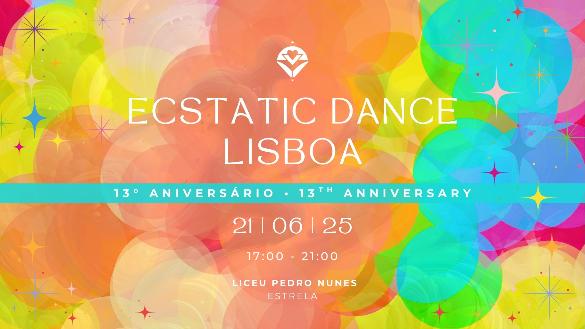 Aniversário Ecstatic Dance Lisboa • 21 06 25