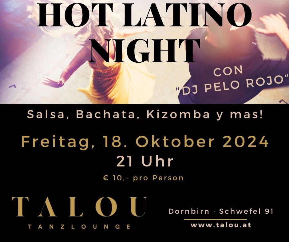 🔥Hot Latino Night 🎶