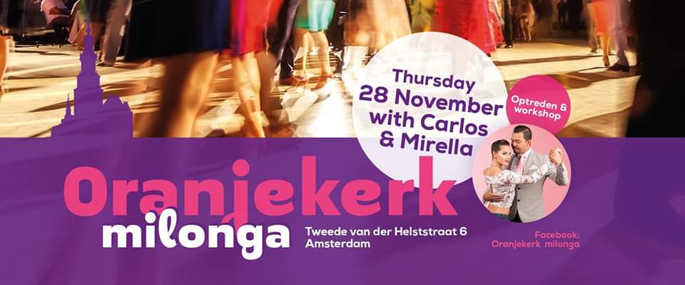 Workshop with Carlos y Mirella - Milonga with DJ Carlos