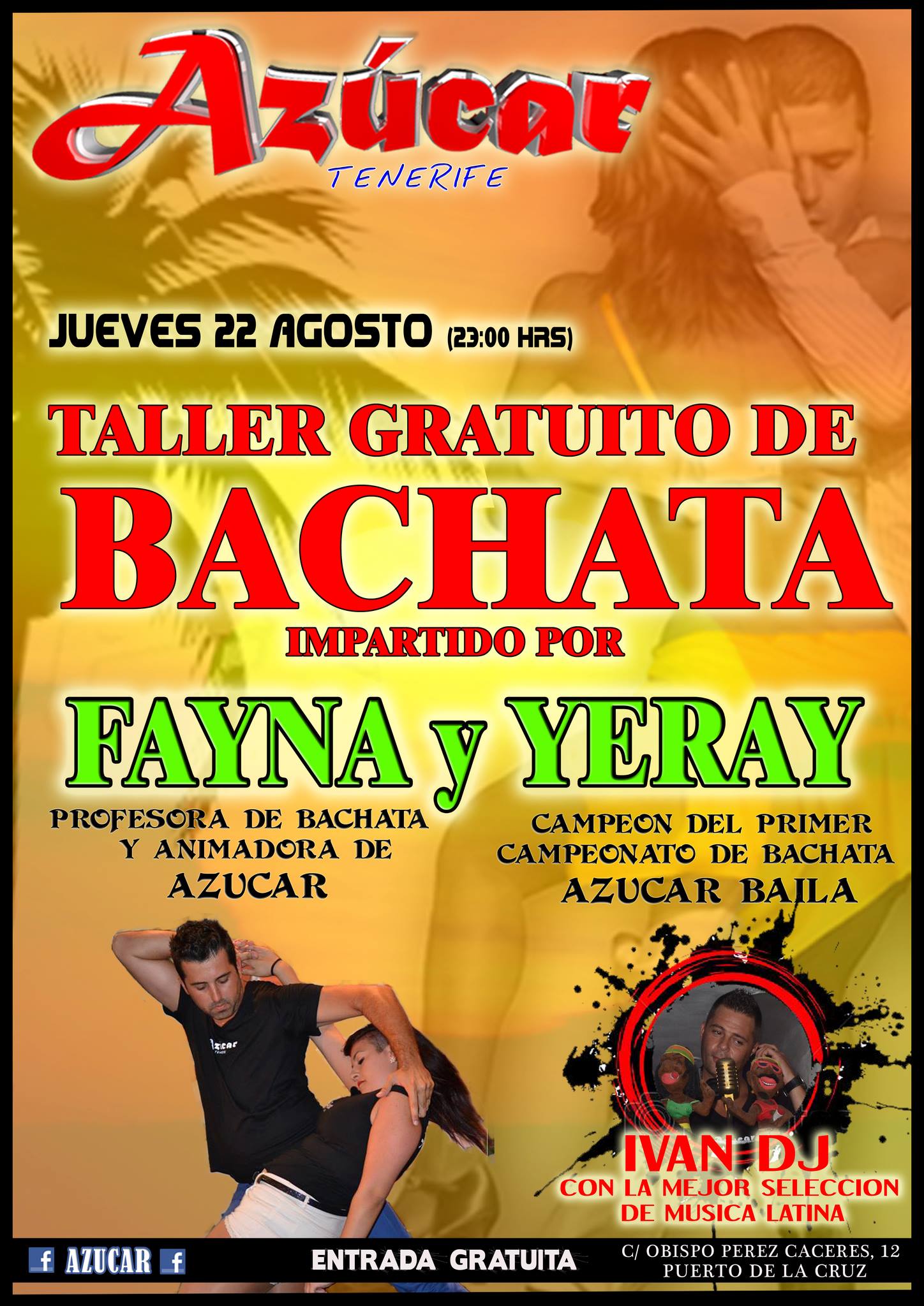 TALLER GRATUITO DE BACHATA !!!!