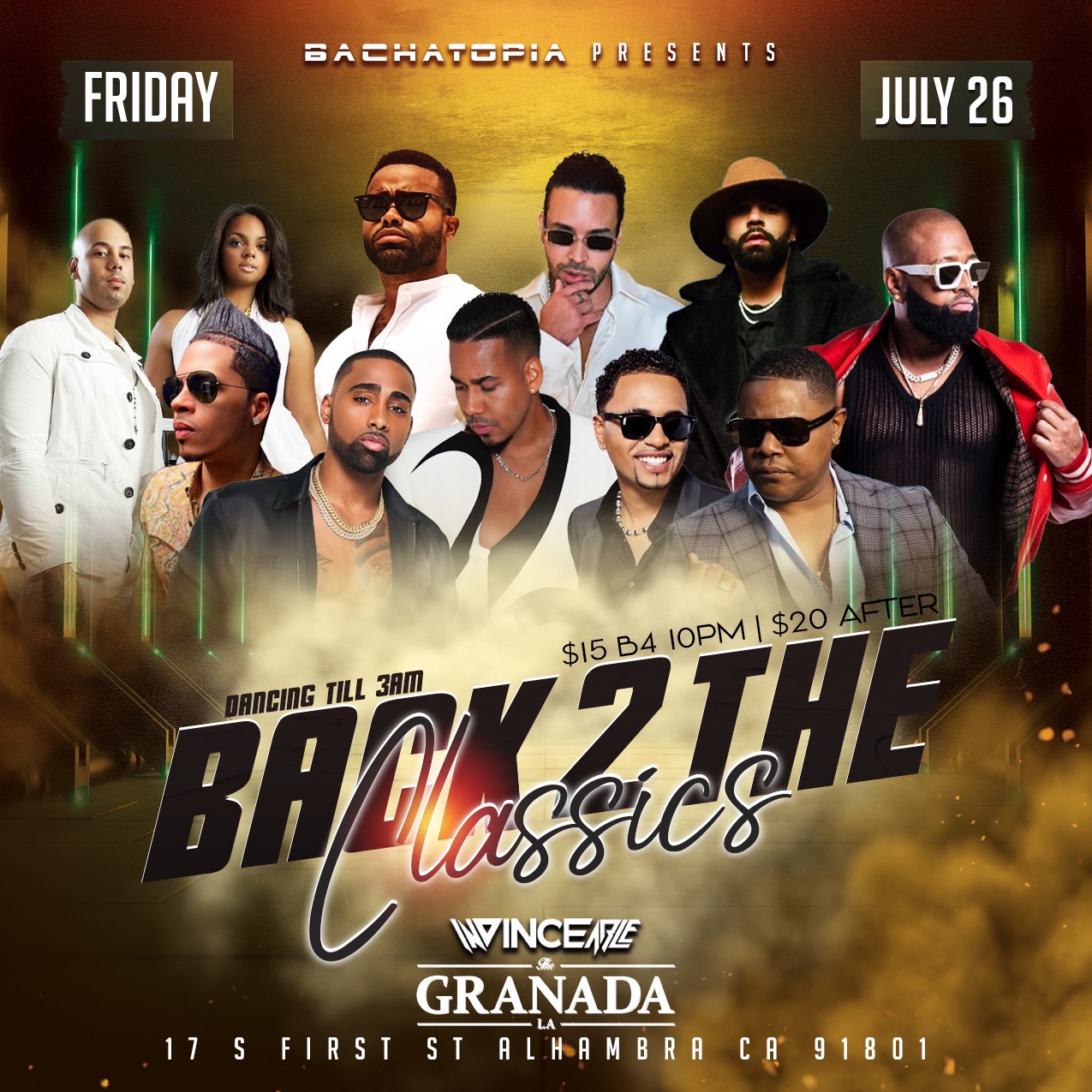 BaCHaToPiA BACK TO THE CLASSICS NIGHT