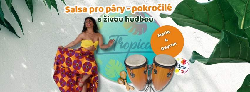 Kurz Salsa páry pokročilí s živou hudbou