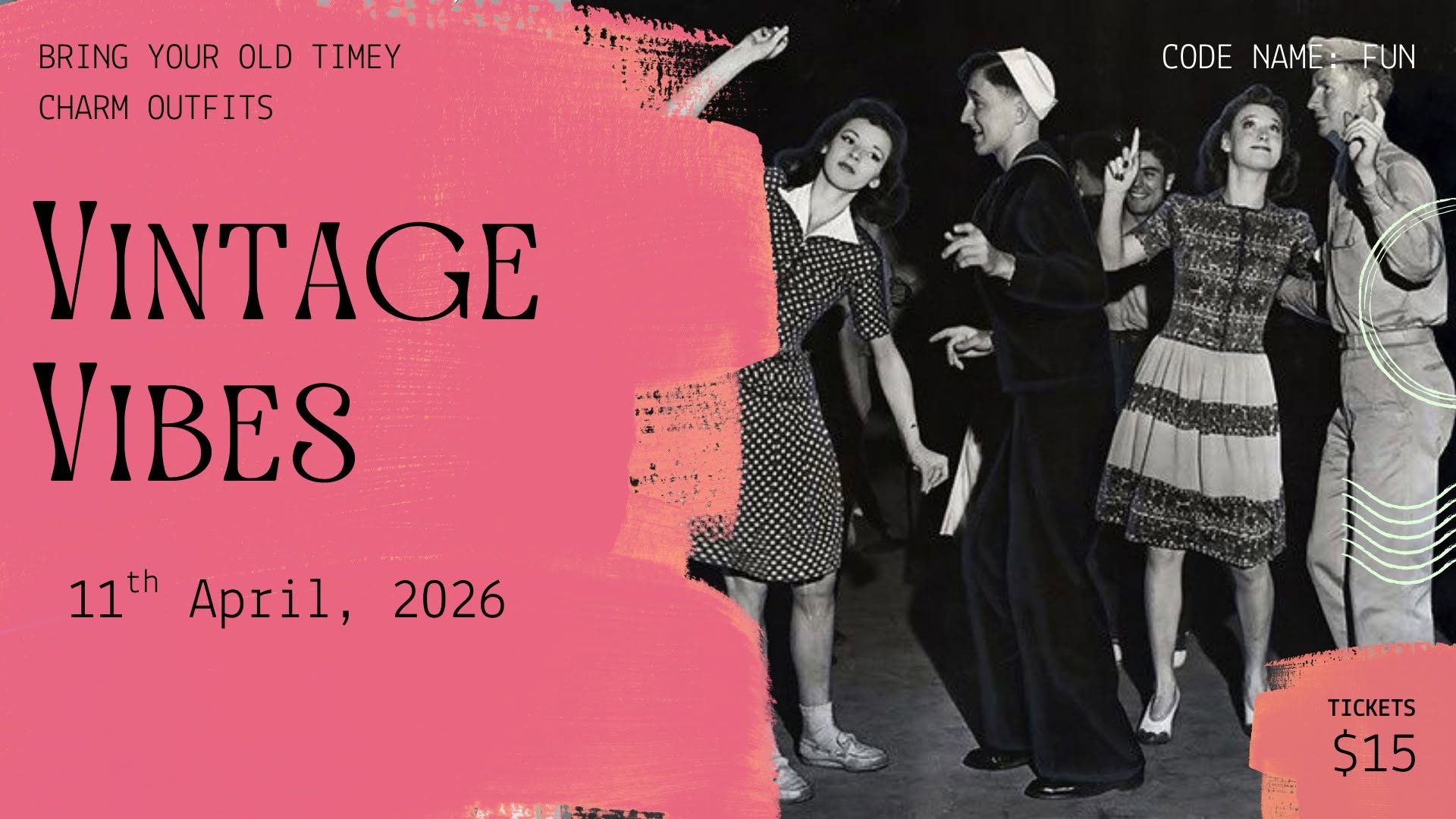 Vintage Vibes Swing Shack - Brisbane Swing Dance Party