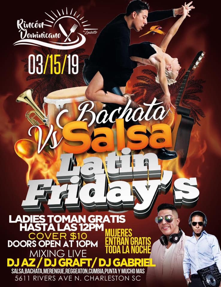 Latin Friday’s Salsa vs Bachata