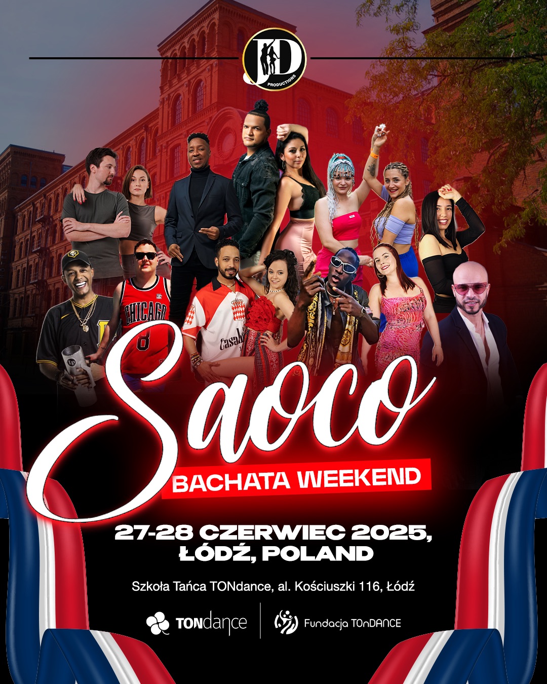 Saoco Łódź Bachata Weekend 27-28.06.2025!