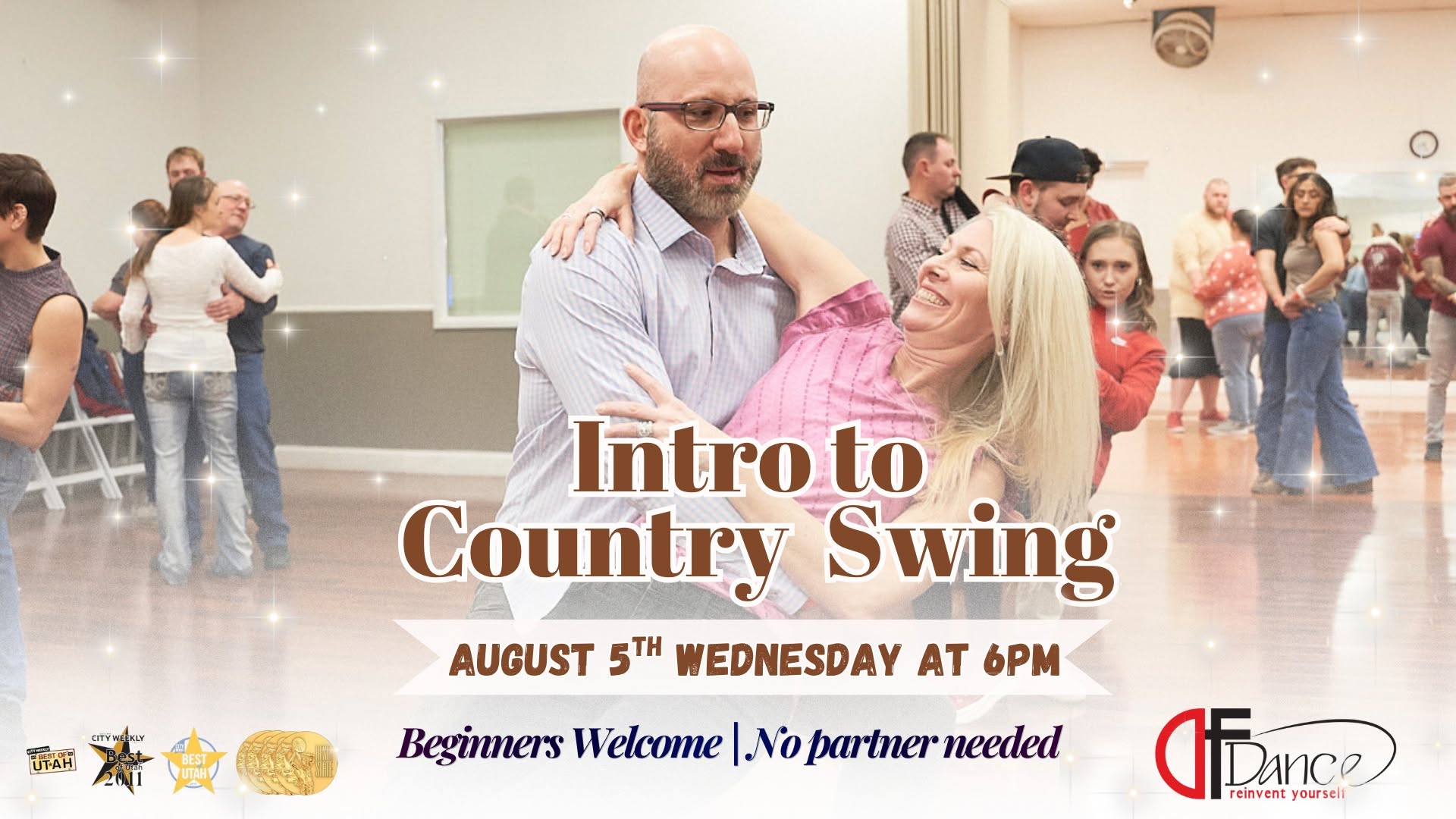 🤠Intro to Rodeo Country Swing🎶No partner needed