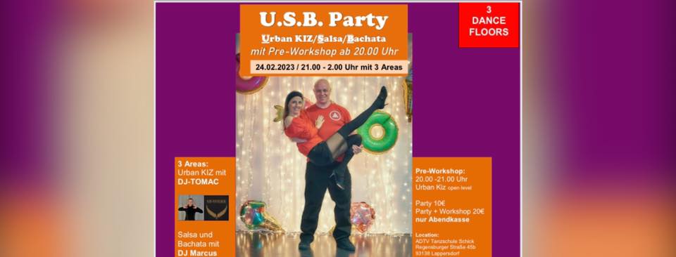 U.S.B. Party - Urban KIZ Salsa Bachata