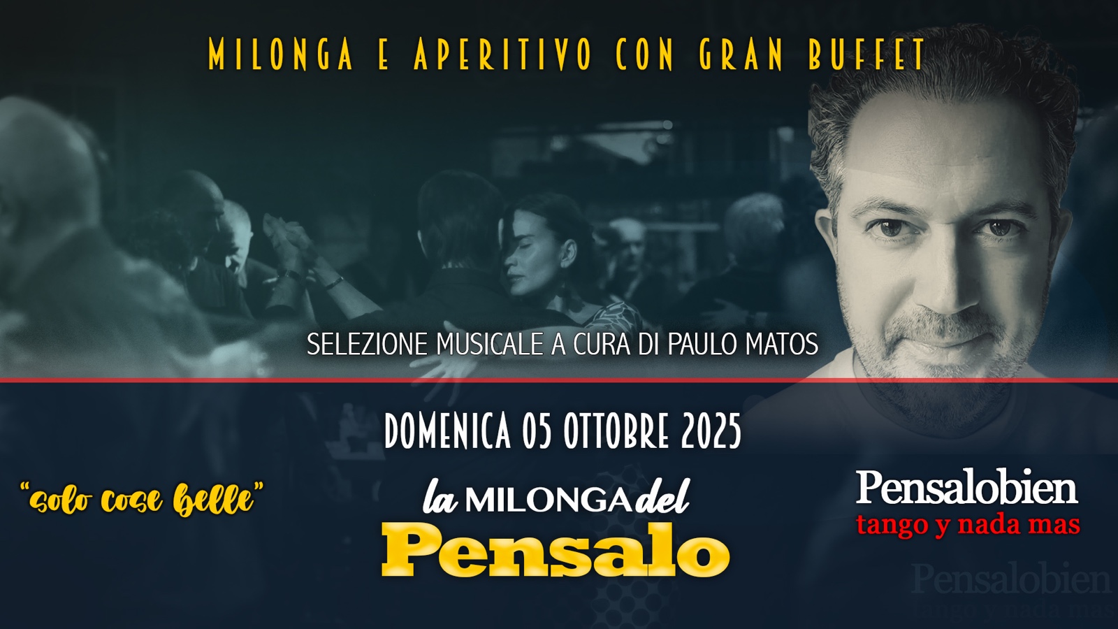 Domenica 5 Ottobre dalle 18:00! Pensalo con cena a buffet