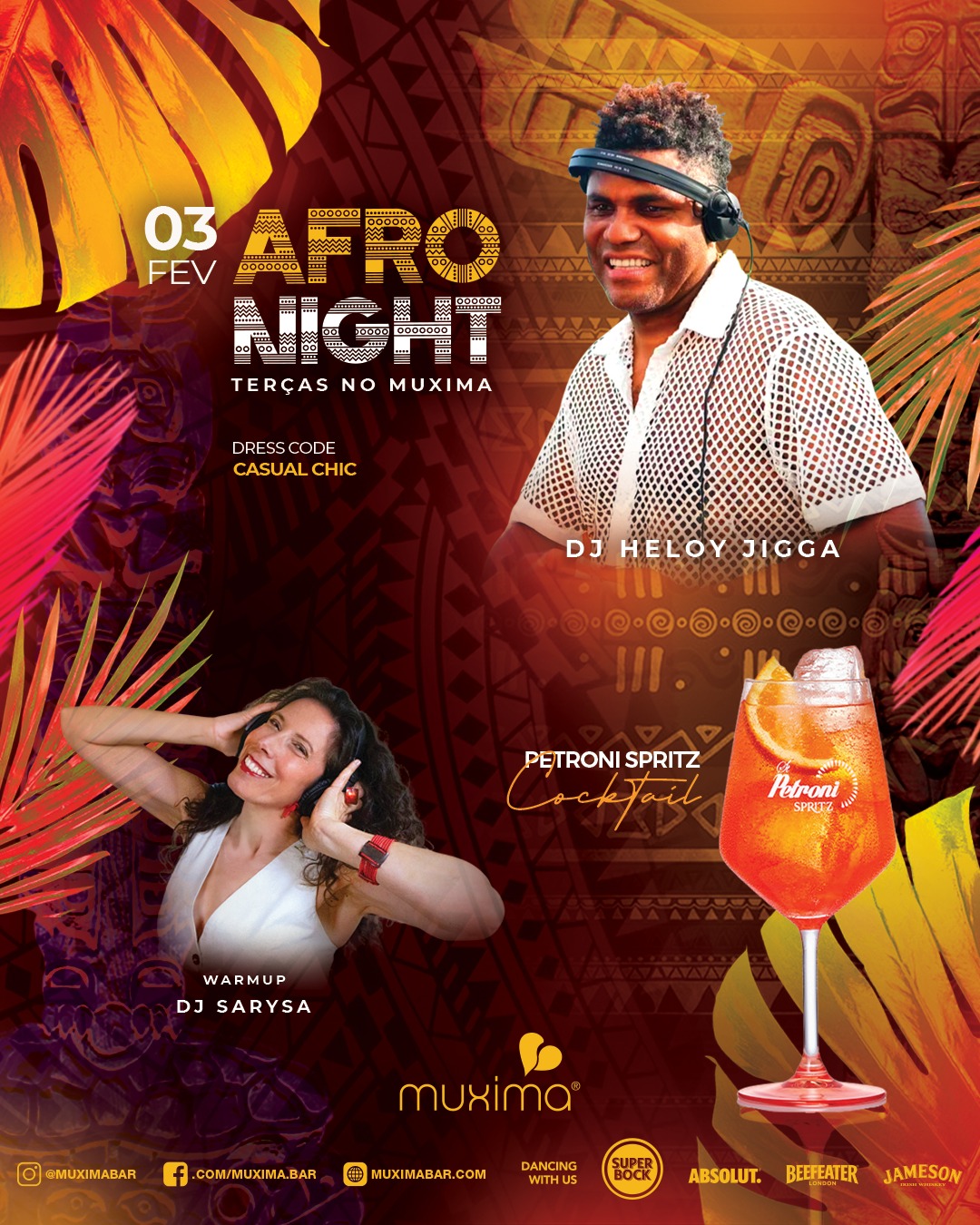 TERÇA 3 FEV 👣 【 Afro Night】