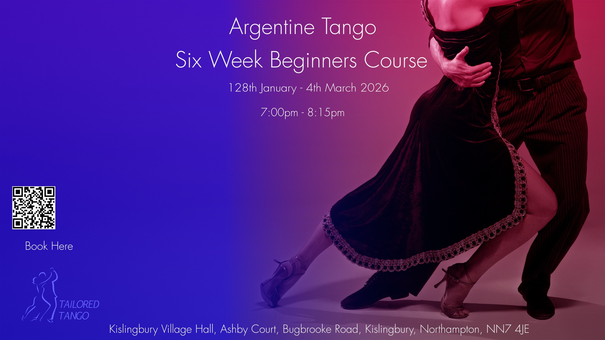 Six Week Beginners Argentine Tango Course
