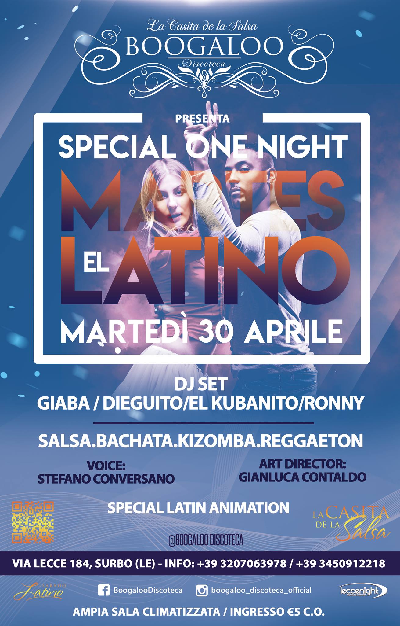 Boogaloo El Martes Latino Martedì 30 Aprile 2019