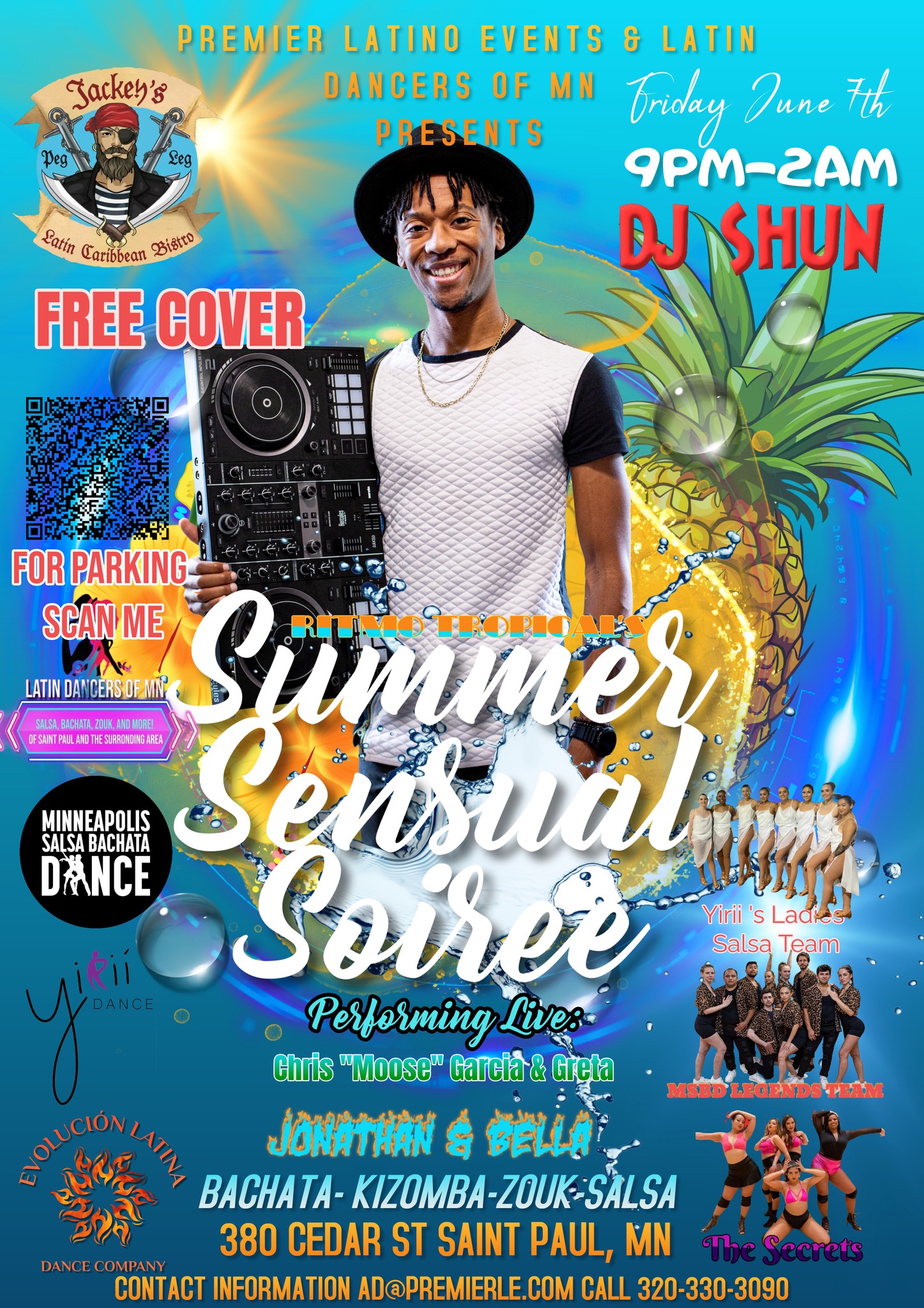Summer Sensual Soirée at Jackey's Peg Leg