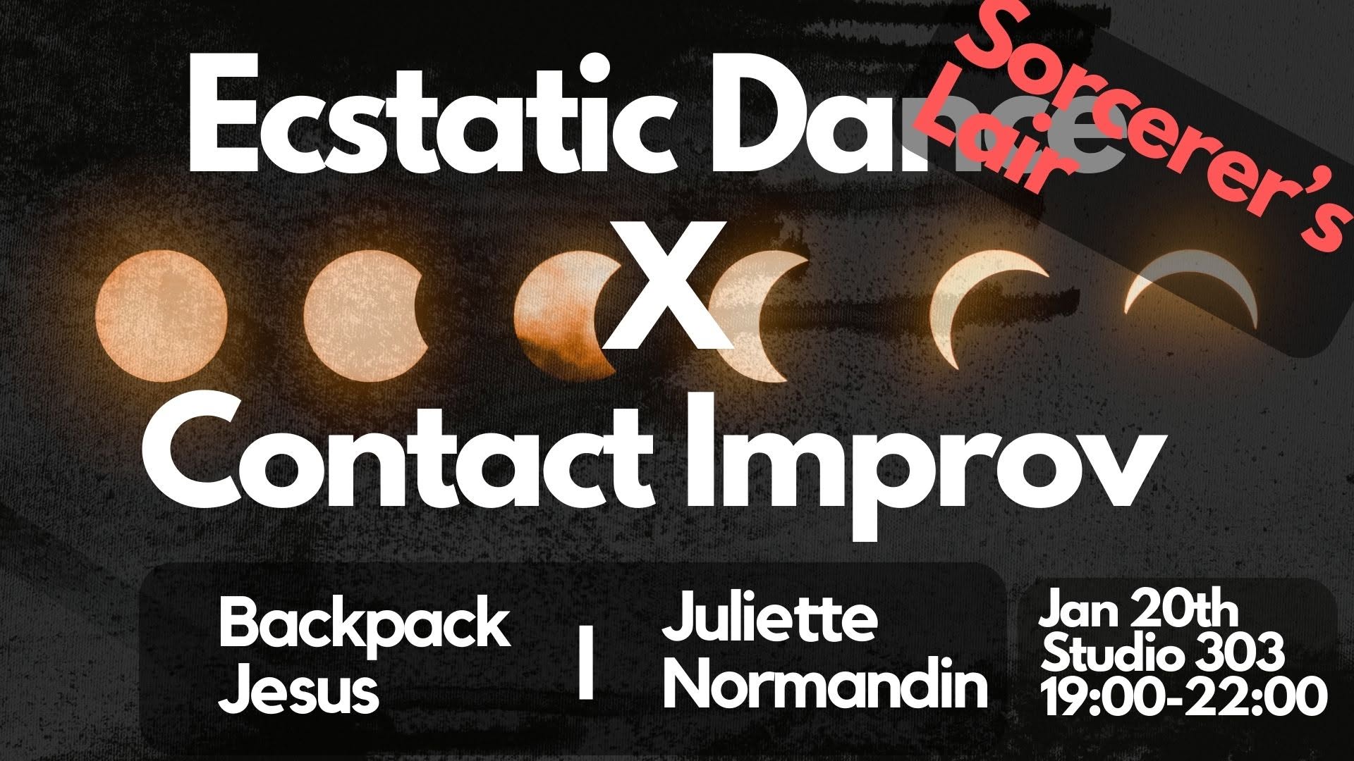 Ecstatic Dance X Contact Improv: SORCERER'S LAIR