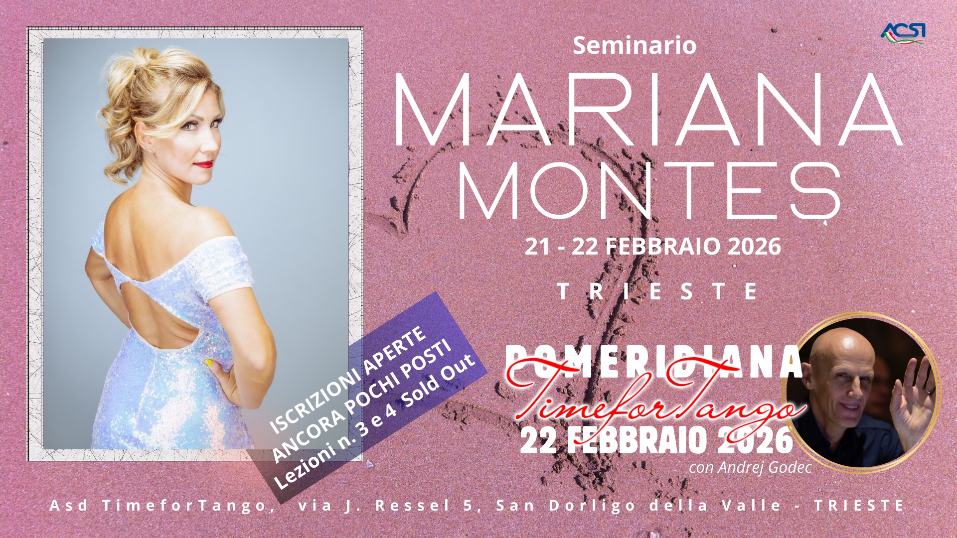 Stage & Milonga con Mariana Montes