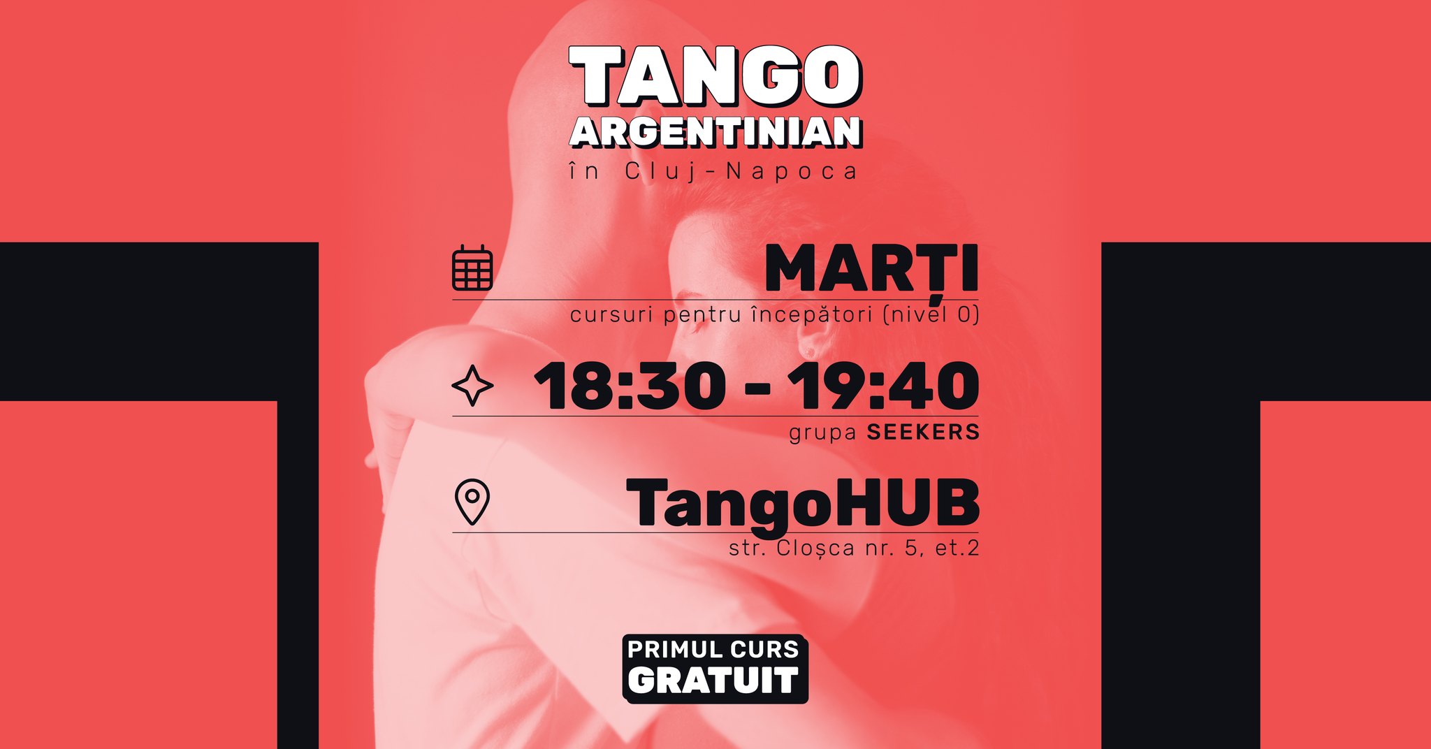 Tango Argentinian - grupa începători (nivel 0)