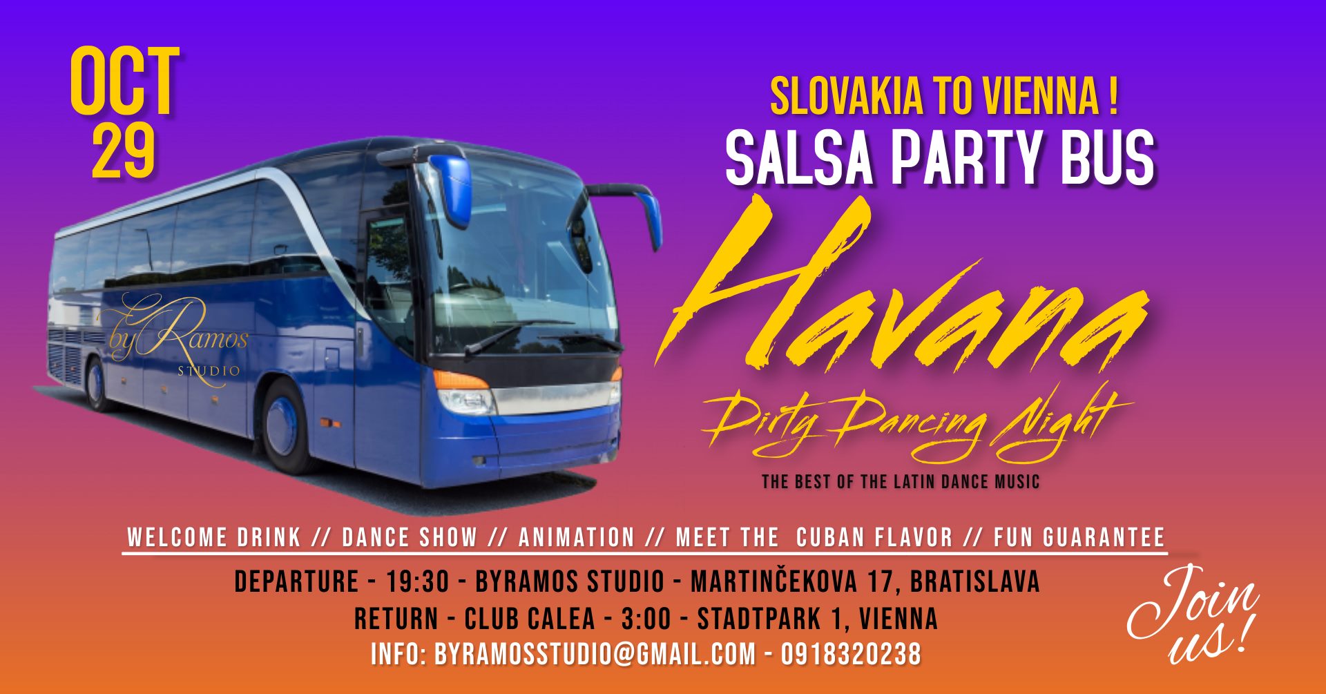 SALSA PARTY BUS