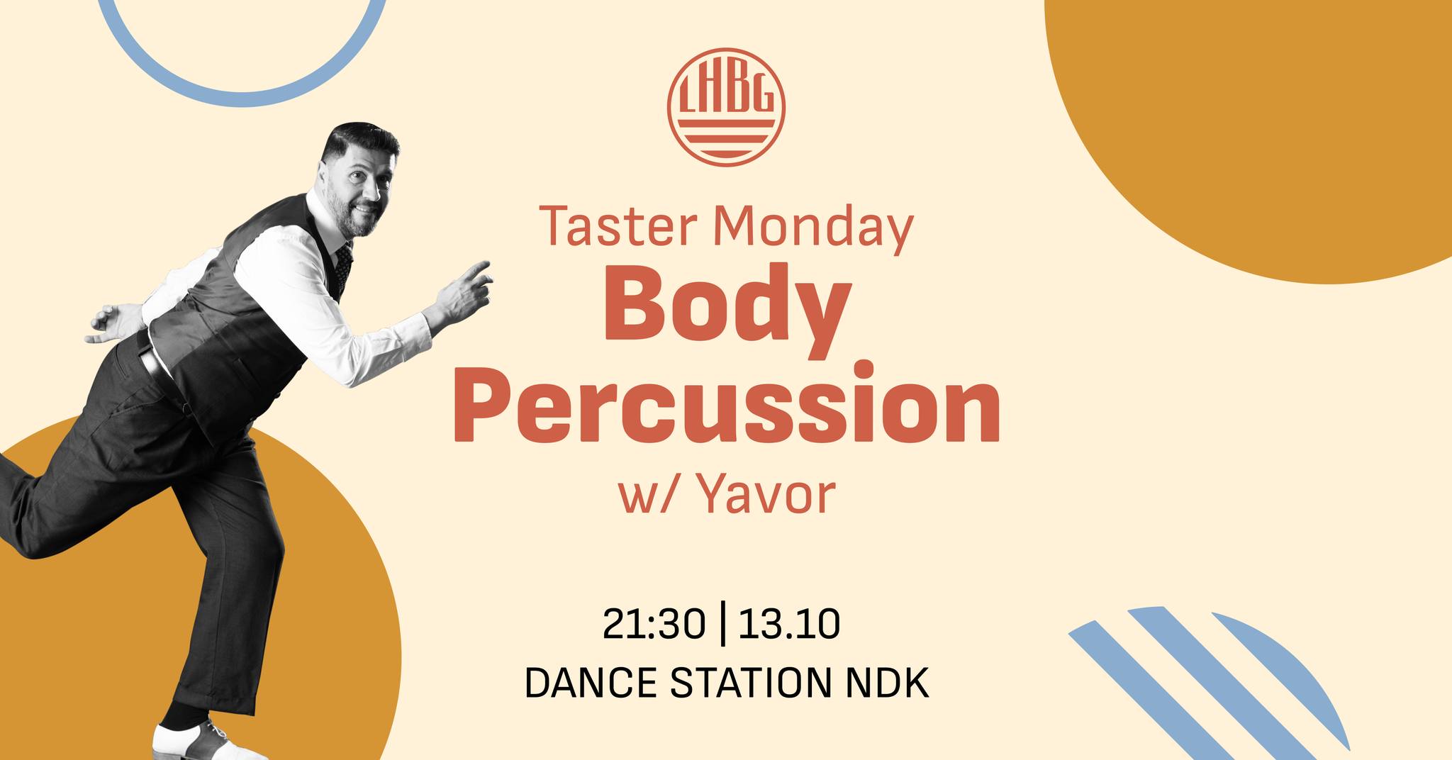 Body Percussion w Yavor Taster Monday @Dance Station NDK