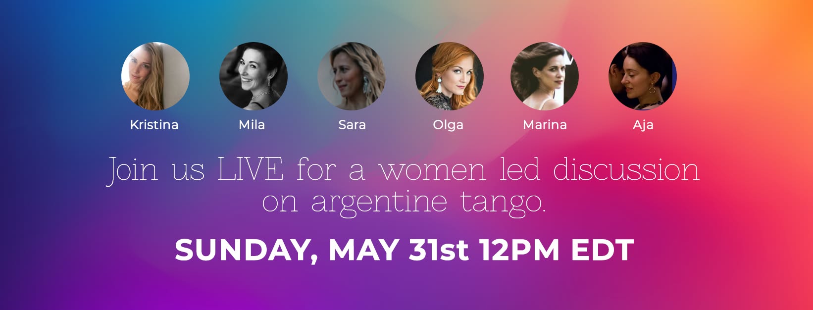 Tango Round Table: Women's Disussions on Argentine Tango